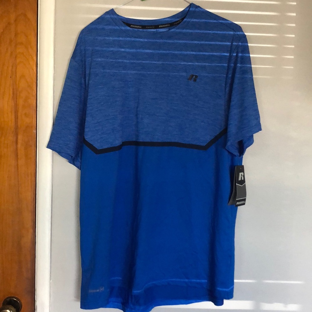 Blue Active Mesh Tee